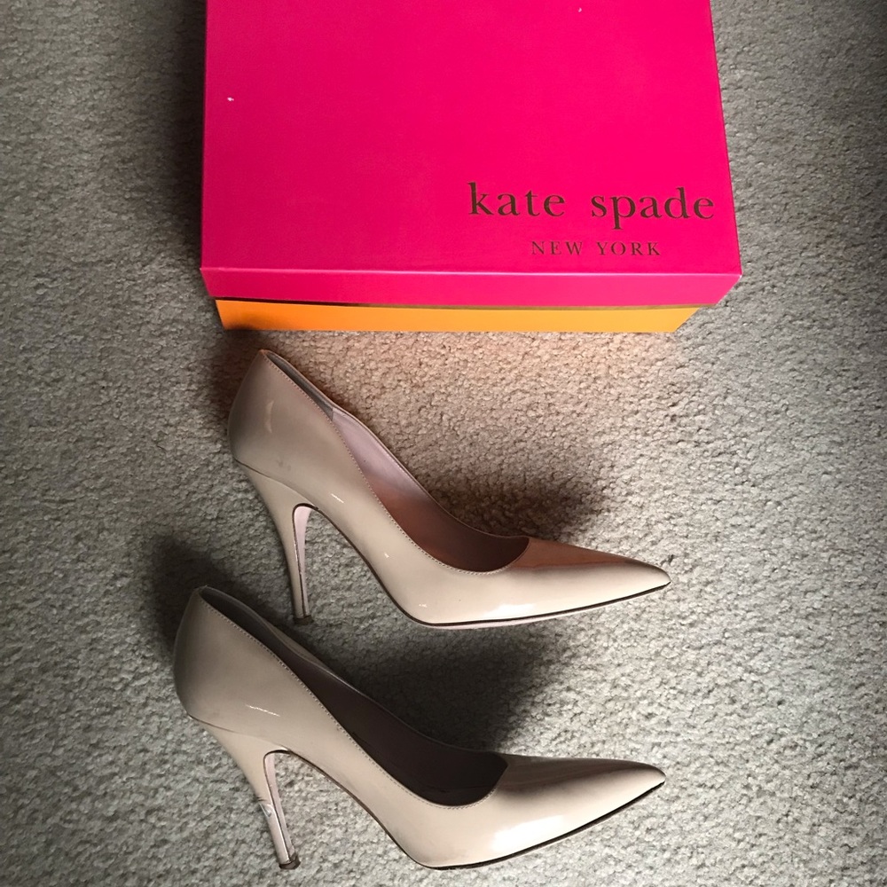 Kate Spade Powder Patent Pumps